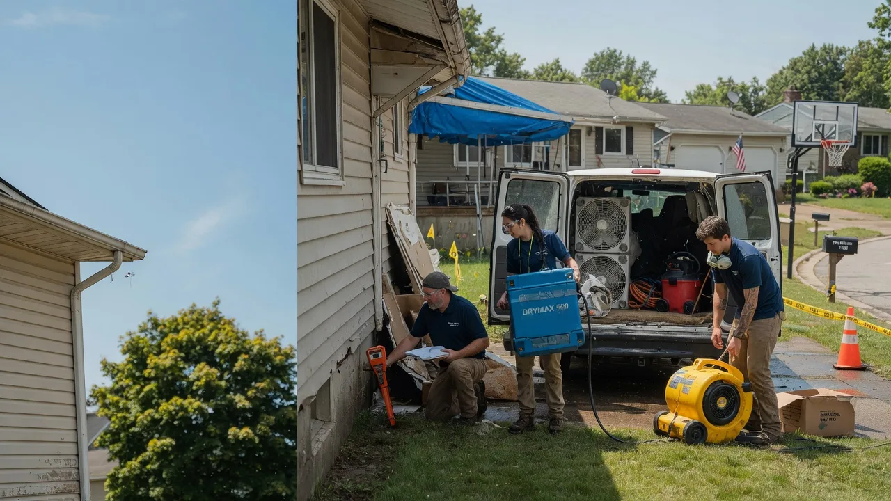 Ceiling Leak Cleanup in Bernhards Bay, NY near me
