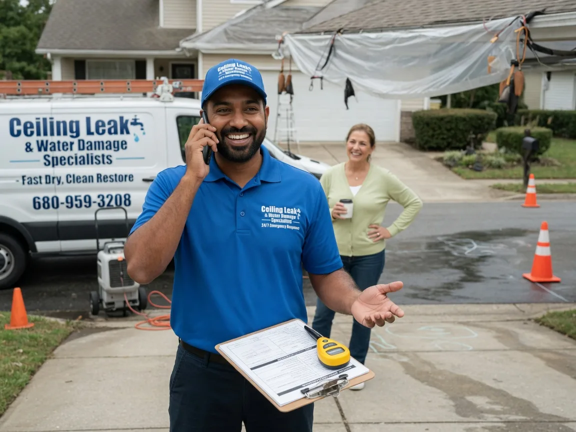 Ceiling Leak Cleanup Bernhards Bay, NY FAQs